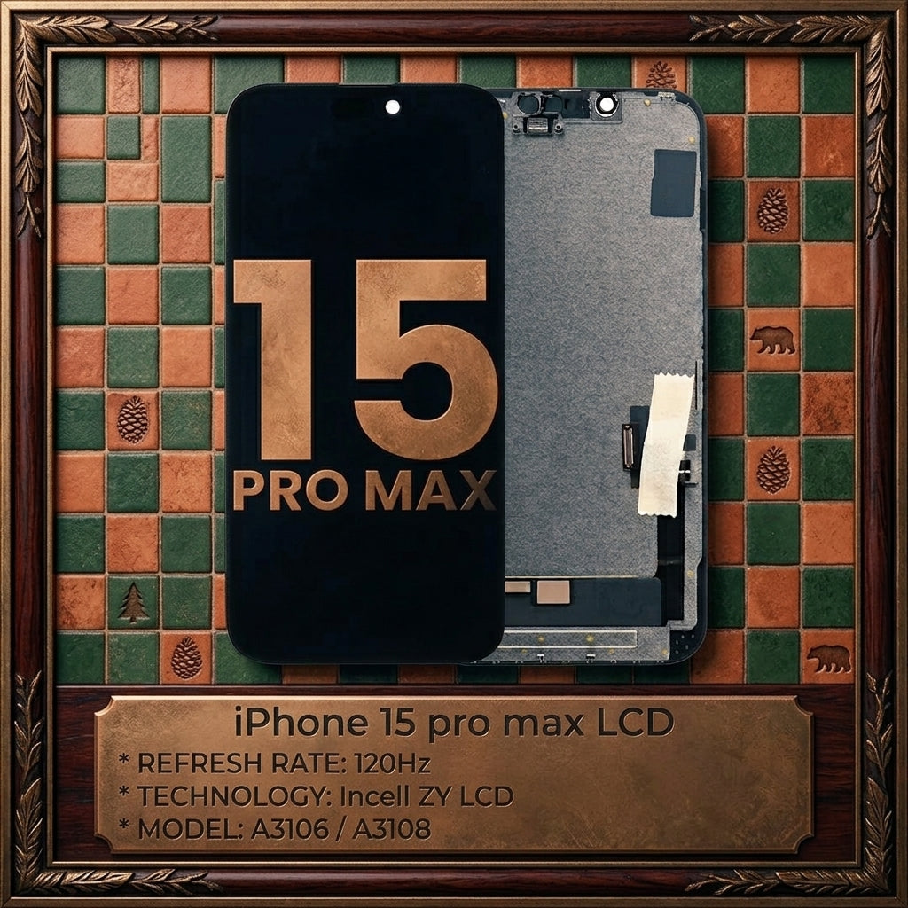iPhone 15 Pro Max HD+ 120hz Replacement LCD Touch Screen Digitiser Display